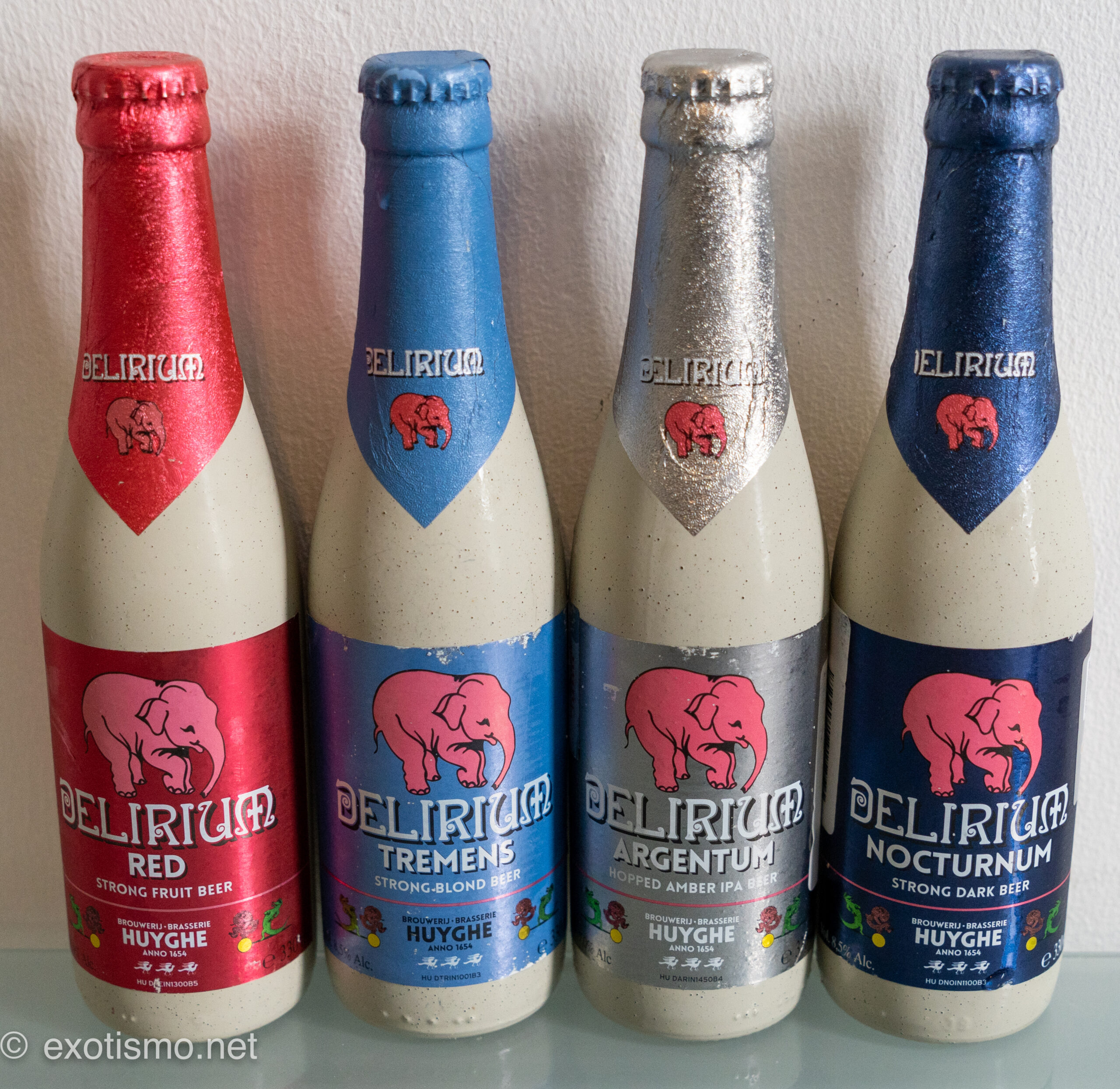 ピンクの象のベルギービール! デリリウム トレメンス DELIRIUM TREMENS 